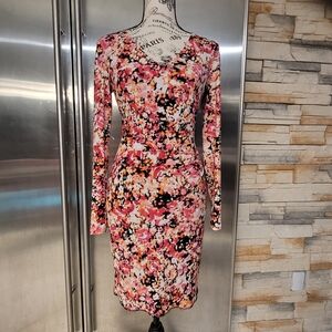 Vibrant Floral Women's Mini Dress